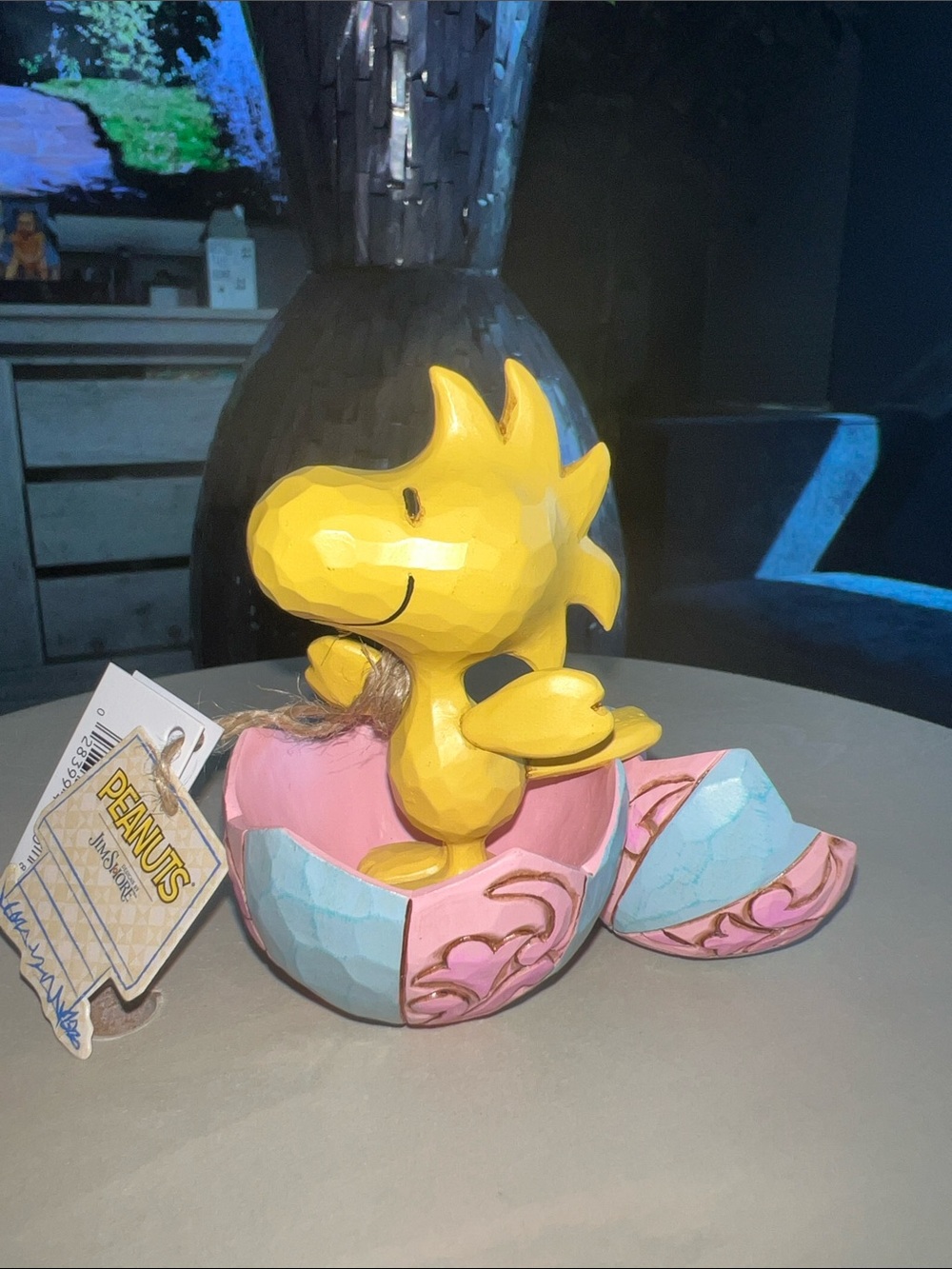🐣Woodstock Popping Out of Egg – Jim Shore × Peanuts Easter Figurine🐣